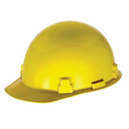 MSA SAFETY Cap Thermalguard Yellow with Ratchet 454-486959